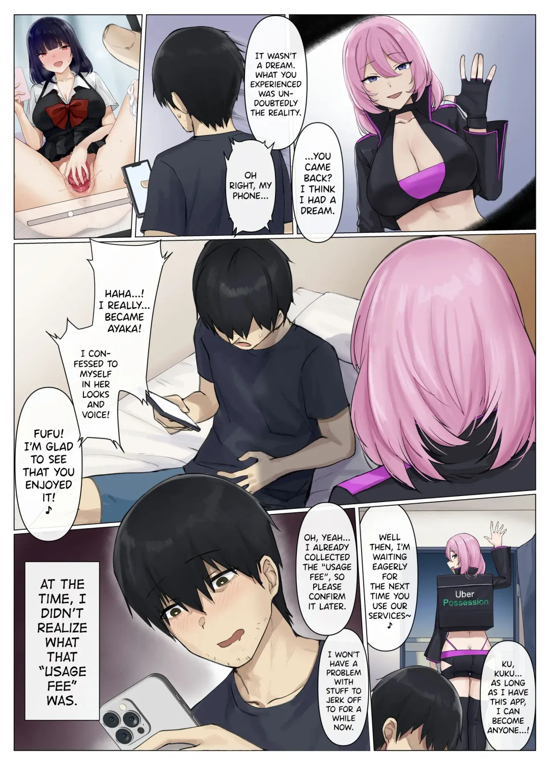 [Usagihara Kuro] Uber Hyoi - Appli Chuumon de Anata no Tamashii o Okonomi no Aite ni Otodoke Fhentai - Page 15