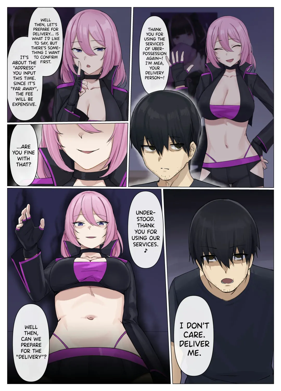 [Usagihara Kuro] Uber Hyoi - Appli Chuumon de Anata no Tamashii o Okonomi no Aite ni Otodoke Fhentai - Page 17