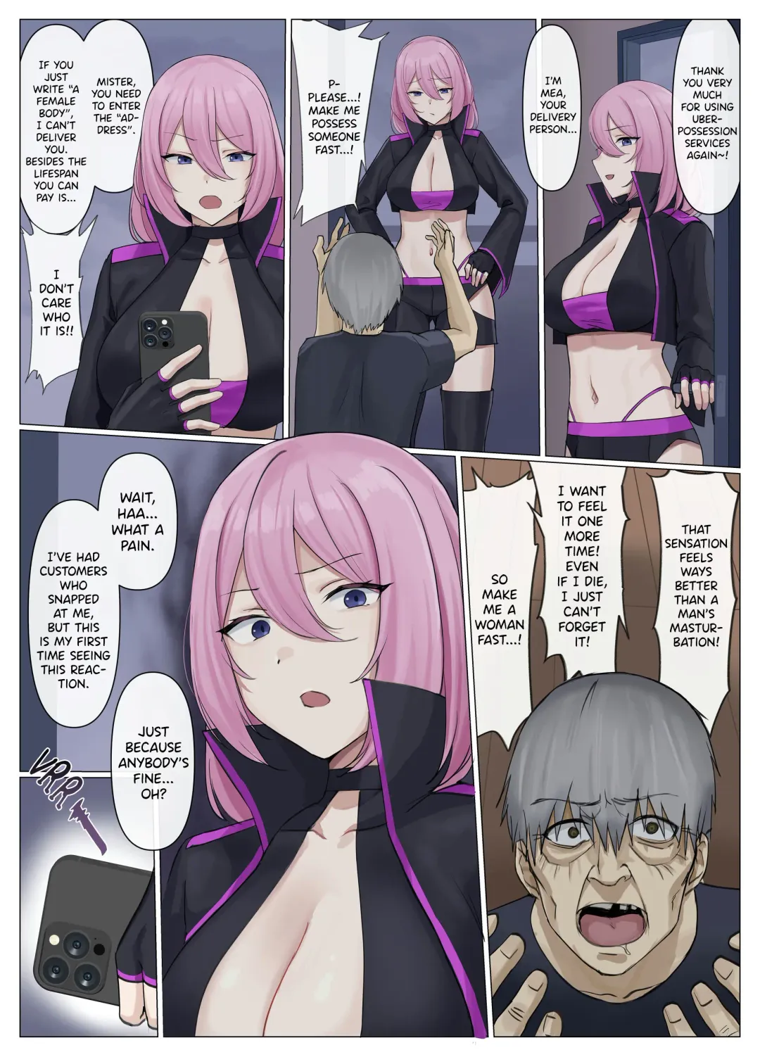 [Usagihara Kuro] Uber Hyoi - Appli Chuumon de Anata no Tamashii o Okonomi no Aite ni Otodoke Fhentai - Page 27