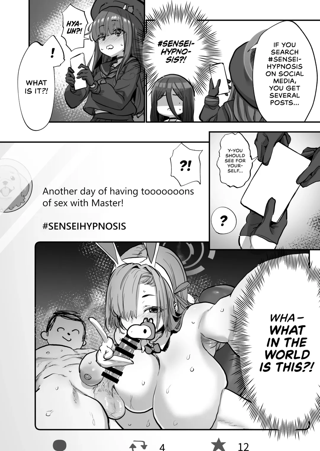 [Tenpiboshi] Sensei Saimin Smapho | Using A Smartphone App To Hypnotize Sensei Fhentai - Page 3