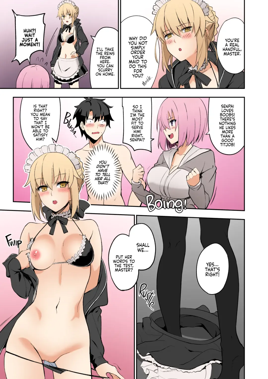 [Prime] Maid to Kouhai Dochira ga Okonomi? | MAID vs KOUHAI: Which Do You Prefer? (decensored) Fhentai - Page 7