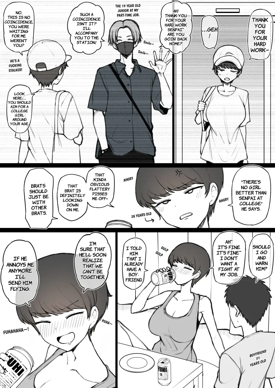 [Terasu Mc] Bite Sized Erotic Comic 2×2 Fhentai - Page 1