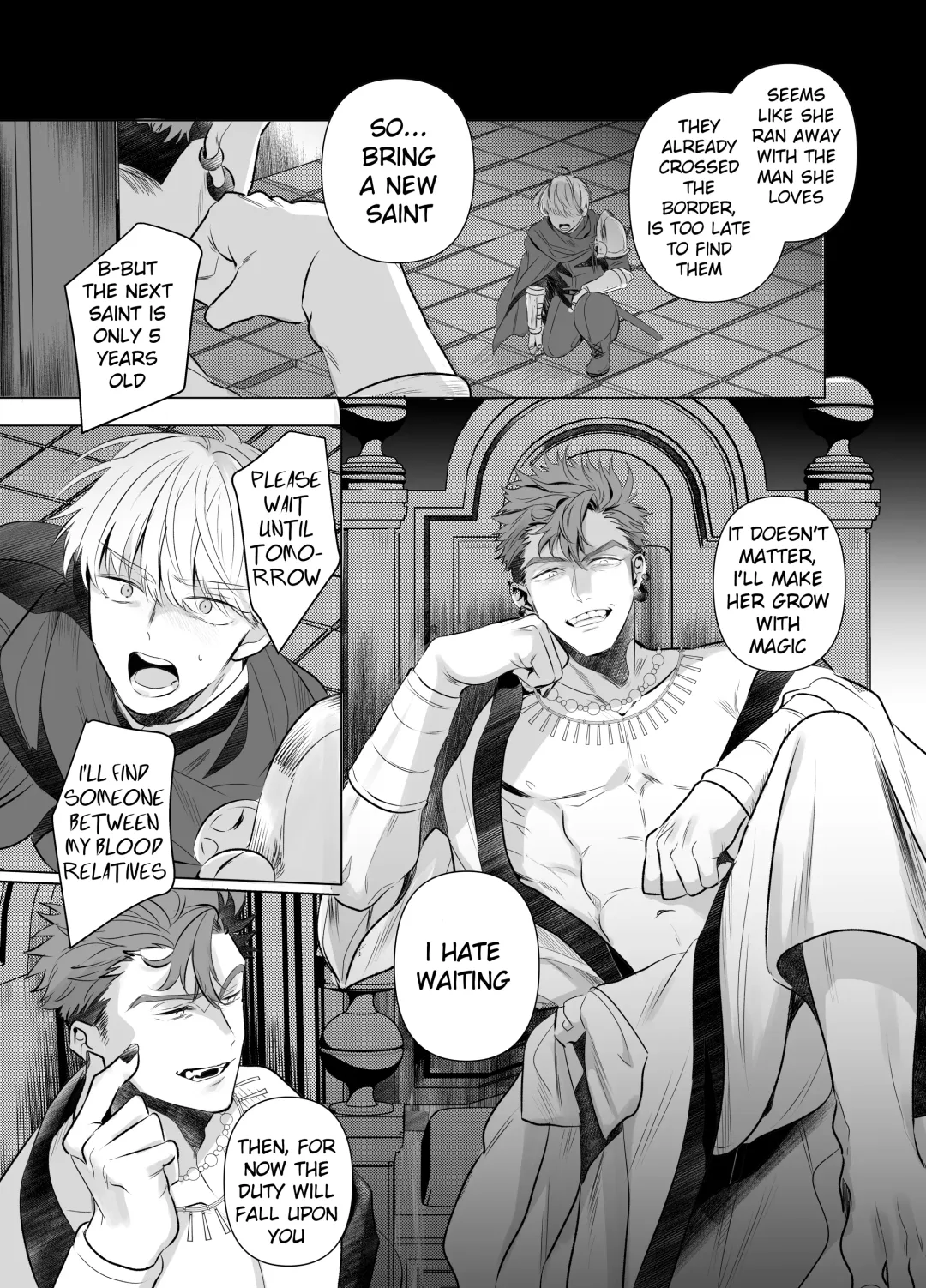 Jashin ni Metorareta Seikishi ~Afureru Bonyuu no Eikyuu Zecchou~ Fhentai - Page 4