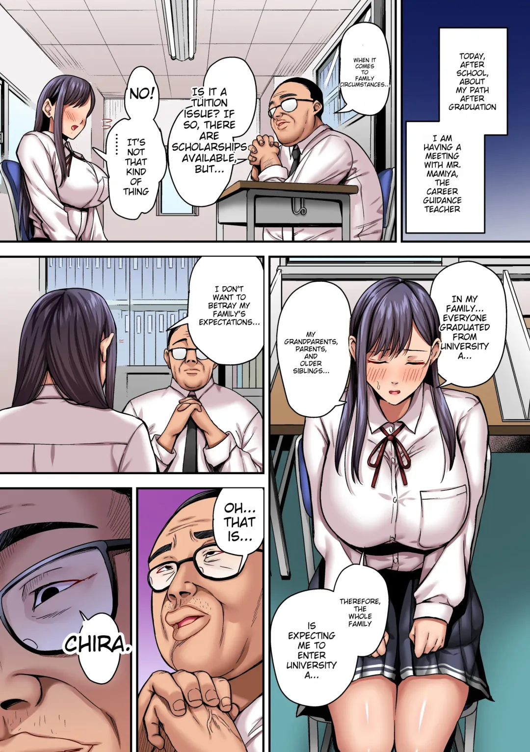 [X Pierrot] Hamerareta Bijin Yuutousei ~Shingaku no Tame ni Sensei ni Pakorarete Mainichi Seishori Saserarete...~ Fhentai - Page 2