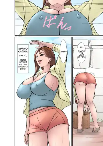 [Hoyoyo] Moto Yan Mama ga Mizukara no Karada de Musuko Futari ni Hodokosu Seikyouiku! | An Ex-Delinquent Mom Gives Her Two Sons Some Sex Ed Using Her Own Body! Fhentai - Page 2