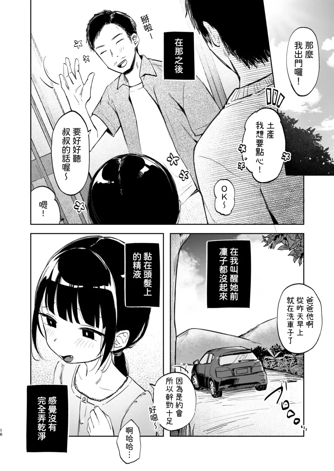 [Shipuoru] Rinko to Ojisan no Hajimete no Natsuyasumi | 凜子與叔叔的暑假初體驗 Fhentai - Page 17