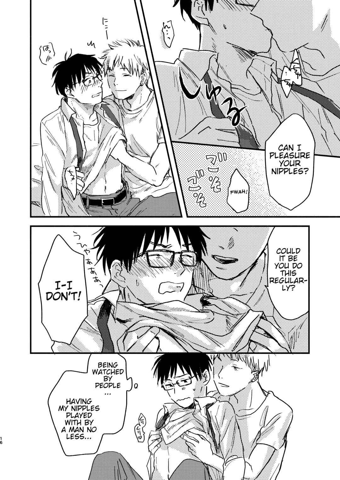 [Kosaka Tsun] Nonke Ryman ni Sharei o Chiratsukasete xx Shite Moratta | Having Sex With the Straight Salaryman by Dangling a Reward for Him Fhentai - Page 16