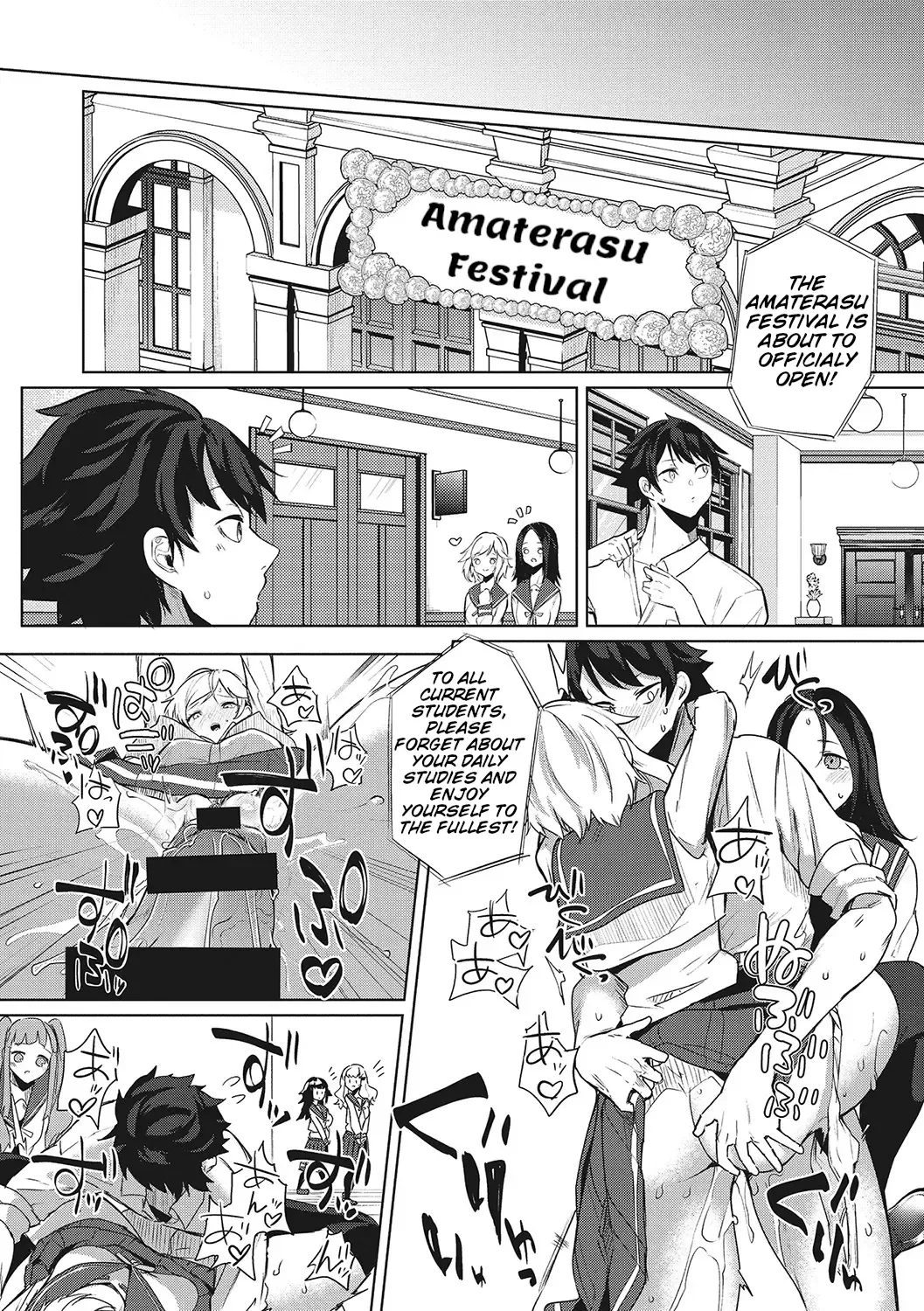 [Kurokawa Otogi] Amaterasu Jogakuin Bunkasai Ch. 2 | Amaterasu Girls' Academy Culture Festival Chapter 2 Fhentai - Page 6