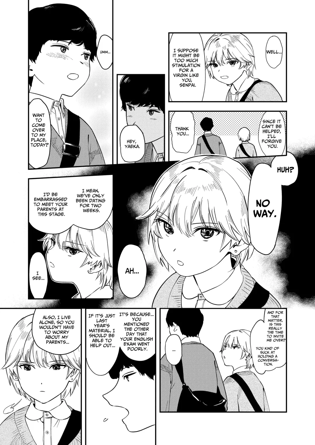 [Torii Yoshitsuna] Itsumo Sokkenai no ni Ecchi suru Toki dake "Suki! Sukiii!" tte Naru Kyonyuu Kouhai Gal Fhentai - Page 7