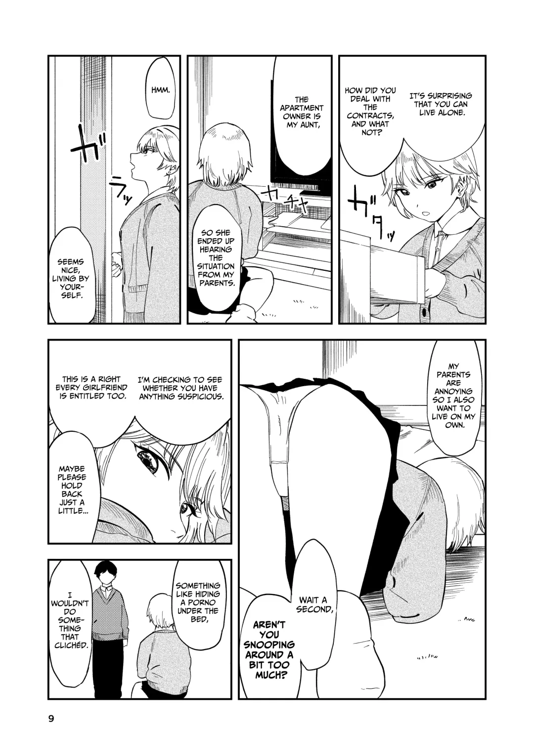 [Torii Yoshitsuna] Itsumo Sokkenai no ni Ecchi suru Toki dake "Suki! Sukiii!" tte Naru Kyonyuu Kouhai Gal Fhentai - Page 9