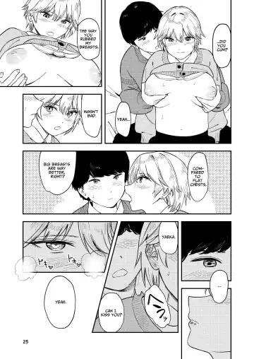 [Torii Yoshitsuna] Itsumo Sokkenai no ni Ecchi suru Toki dake "Suki! Sukiii!" tte Naru Kyonyuu Kouhai Gal Fhentai - Page 25