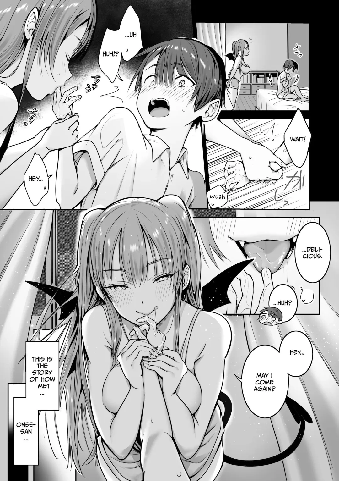 [Akai Same] Boku no Ie ni wa Succubus ga Kuru | A Succubus Comes Knocking On My Door Fhentai - Page 7