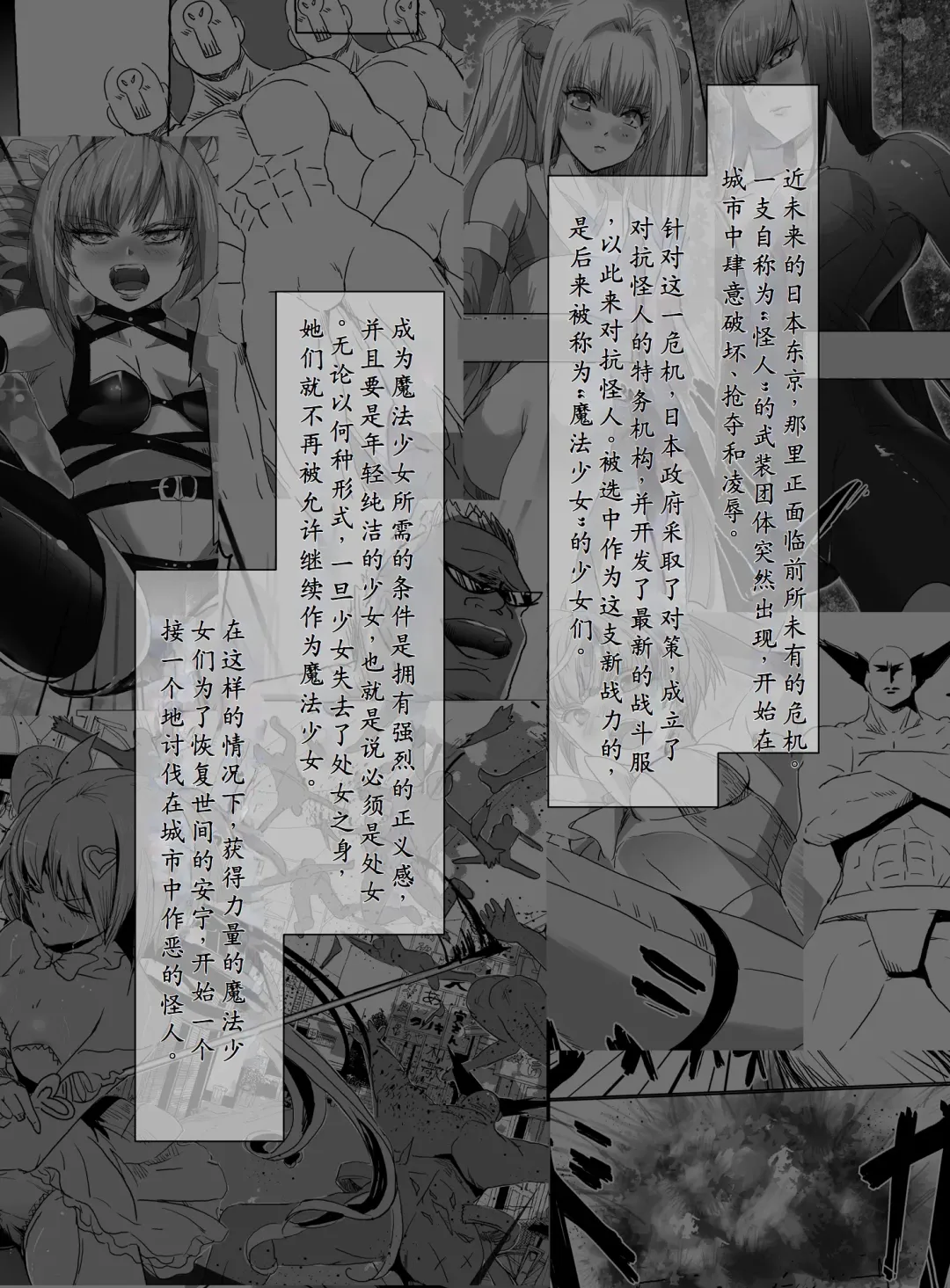 [Uni] Mahou Shoujo VS Shoten Kinbakushi Fhentai - Page 3
