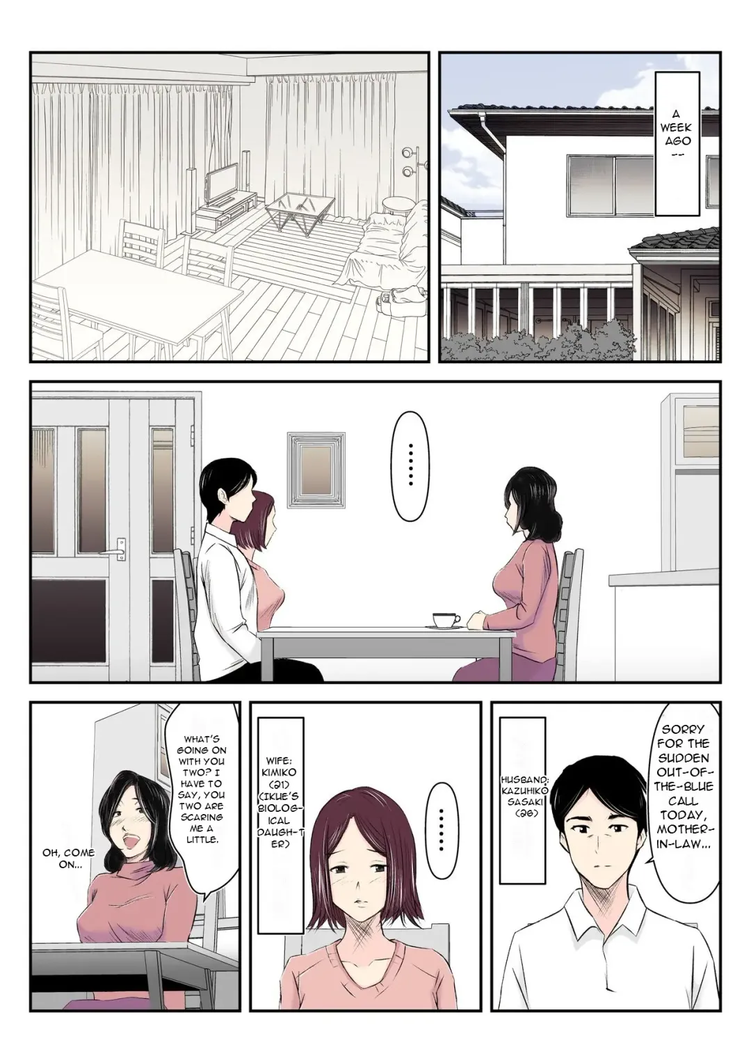 Dairi Shussan o Onegai Sare, Musume no Otto o Netotte Shimatta Inbo - A Lewd Mother who was Asked to be a Surrogate for Her Daughter and Ended up Sleeping with... Fhentai - Page 4