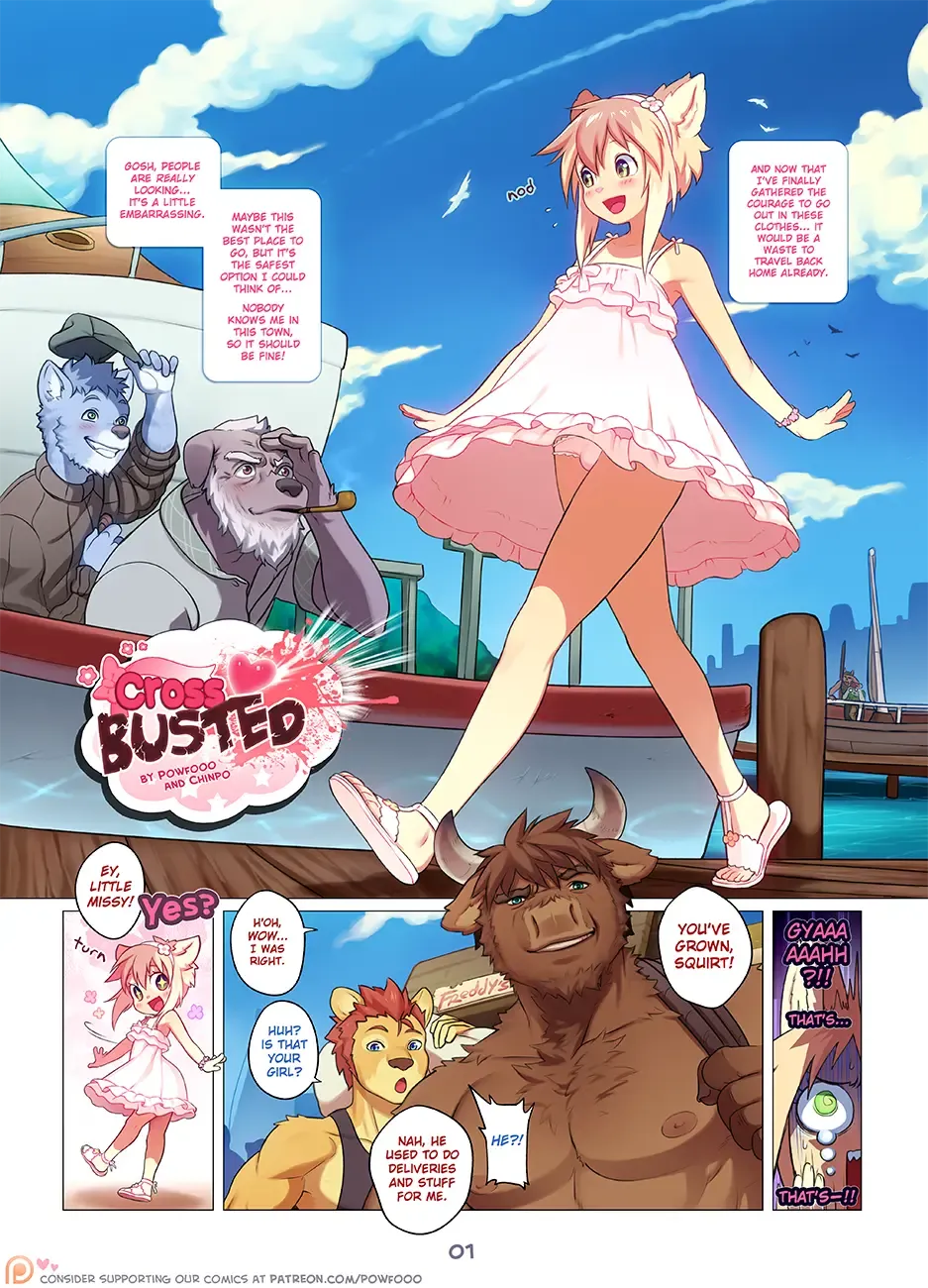 [Powfooo] 经典男娘老本 [Powfooo] Cross Busted Fhentai - Page 1
