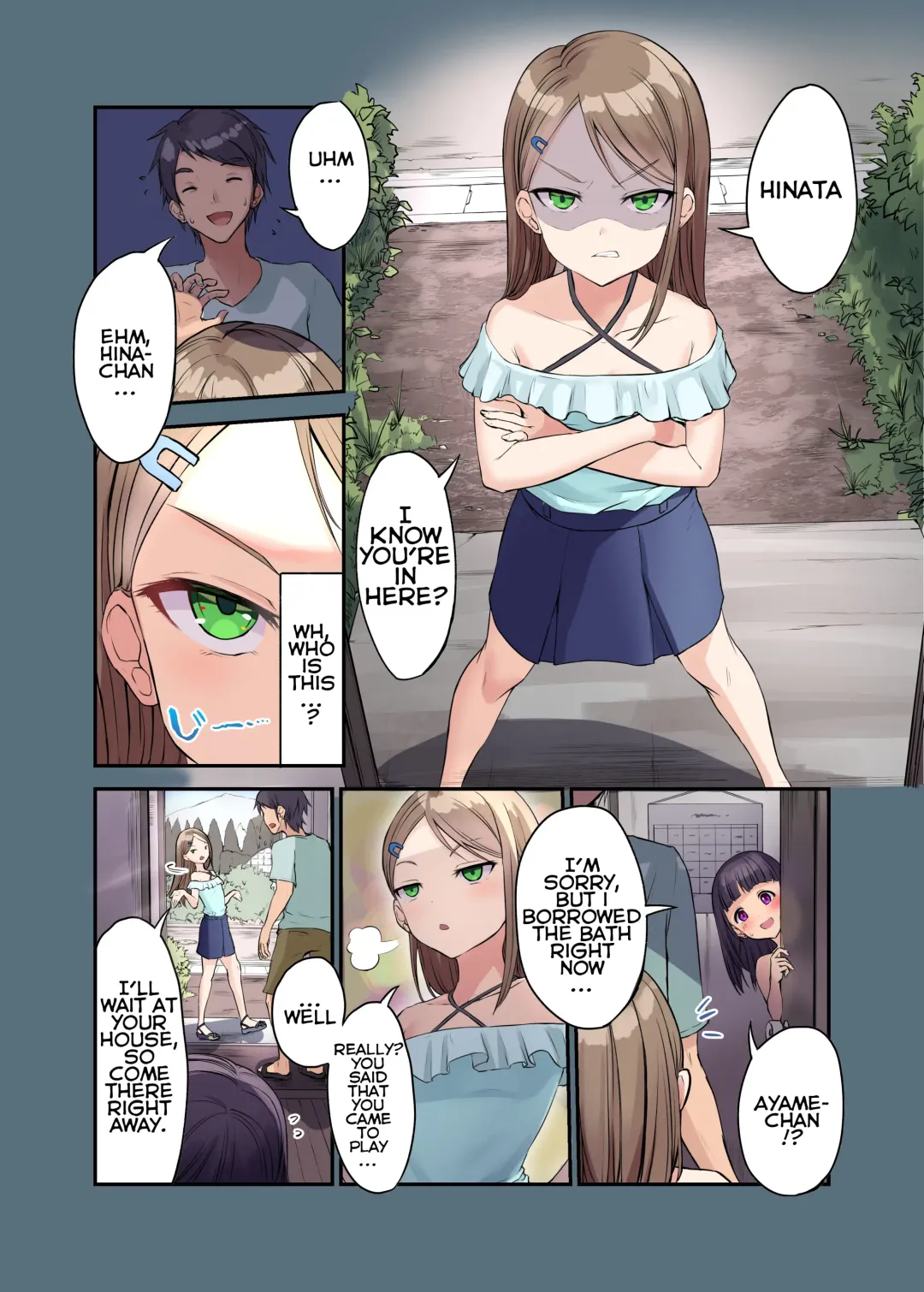 [Okiami - Toranoco] Inaka Shoujo to Asobou 3 ~Odosare Aokan Hen~ | Let's play with a Country Girl 3: Outdoor Blackmail Sex Edition Fhentai - Page 3