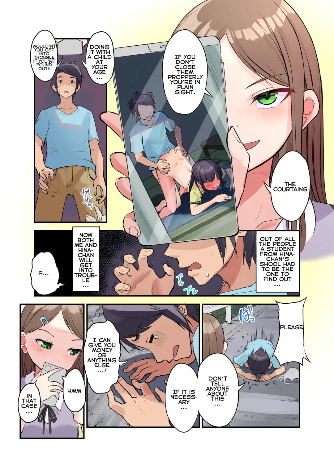 [Okiami - Toranoco] Inaka Shoujo to Asobou 3 ~Odosare Aokan Hen~ | Let's play with a Country Girl 3: Outdoor Blackmail Sex Edition Fhentai - Page 5