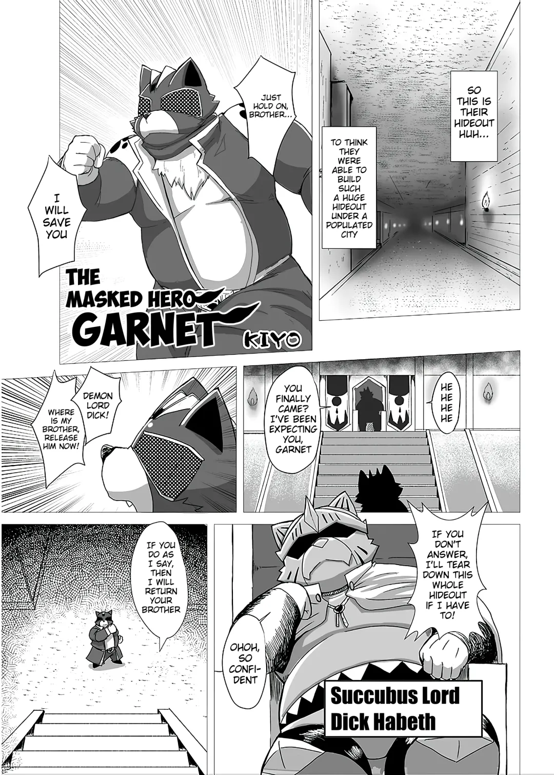 [Kiyo] The Masked Hero Garnet Fhentai - Page 2
