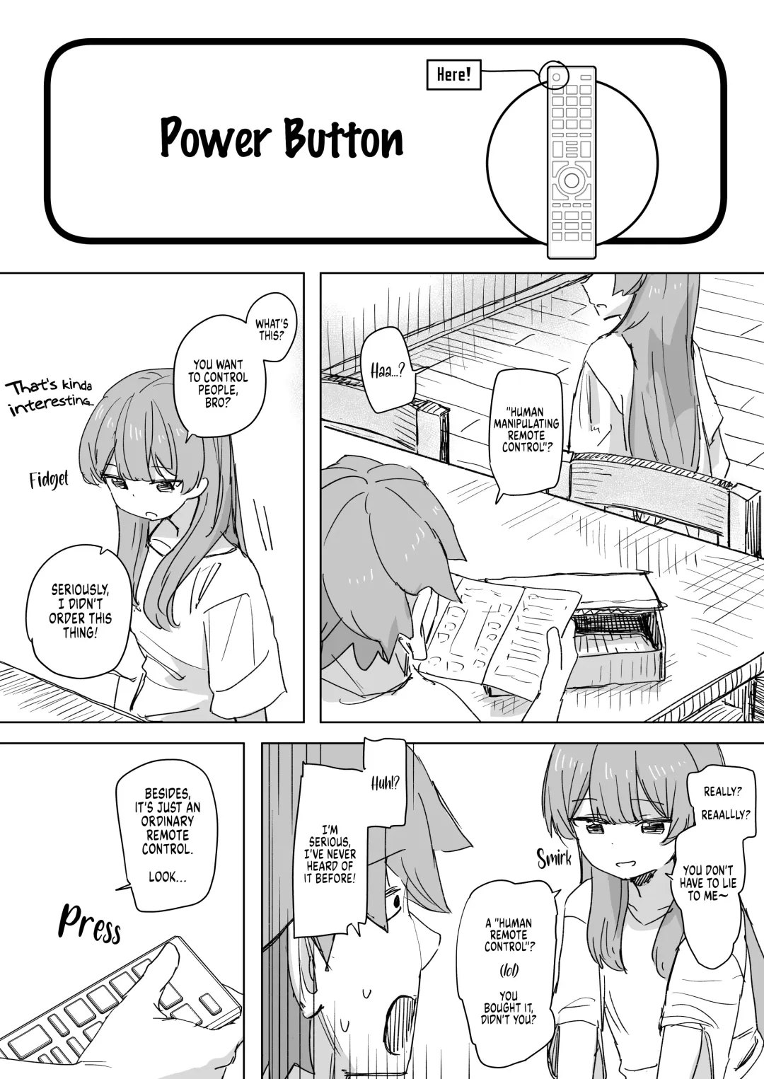 [Kakuninii] Ningen Sousa RemoCon | Human Manipulating Remote Control Fhentai - Page 6