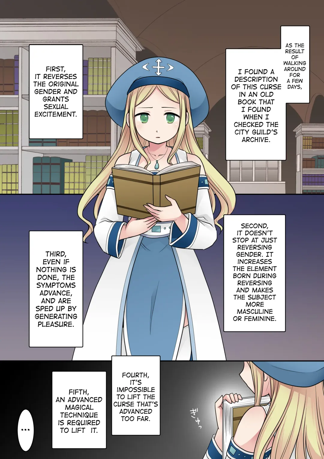 [Kuratsuka Riko] Tenkan no Noroi | Sex Change Curse Fhentai - Page 13