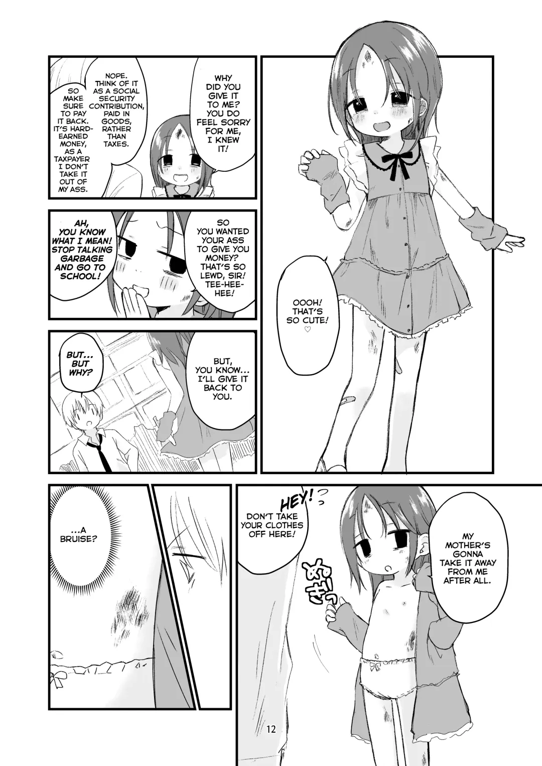 [Nanoko] Danchi no Ko | The Little Girl from the Housing Complex Fhentai - Page 11