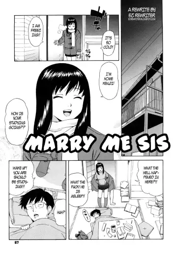 Read [Jingrock] Marry Me Sis - Fhentai