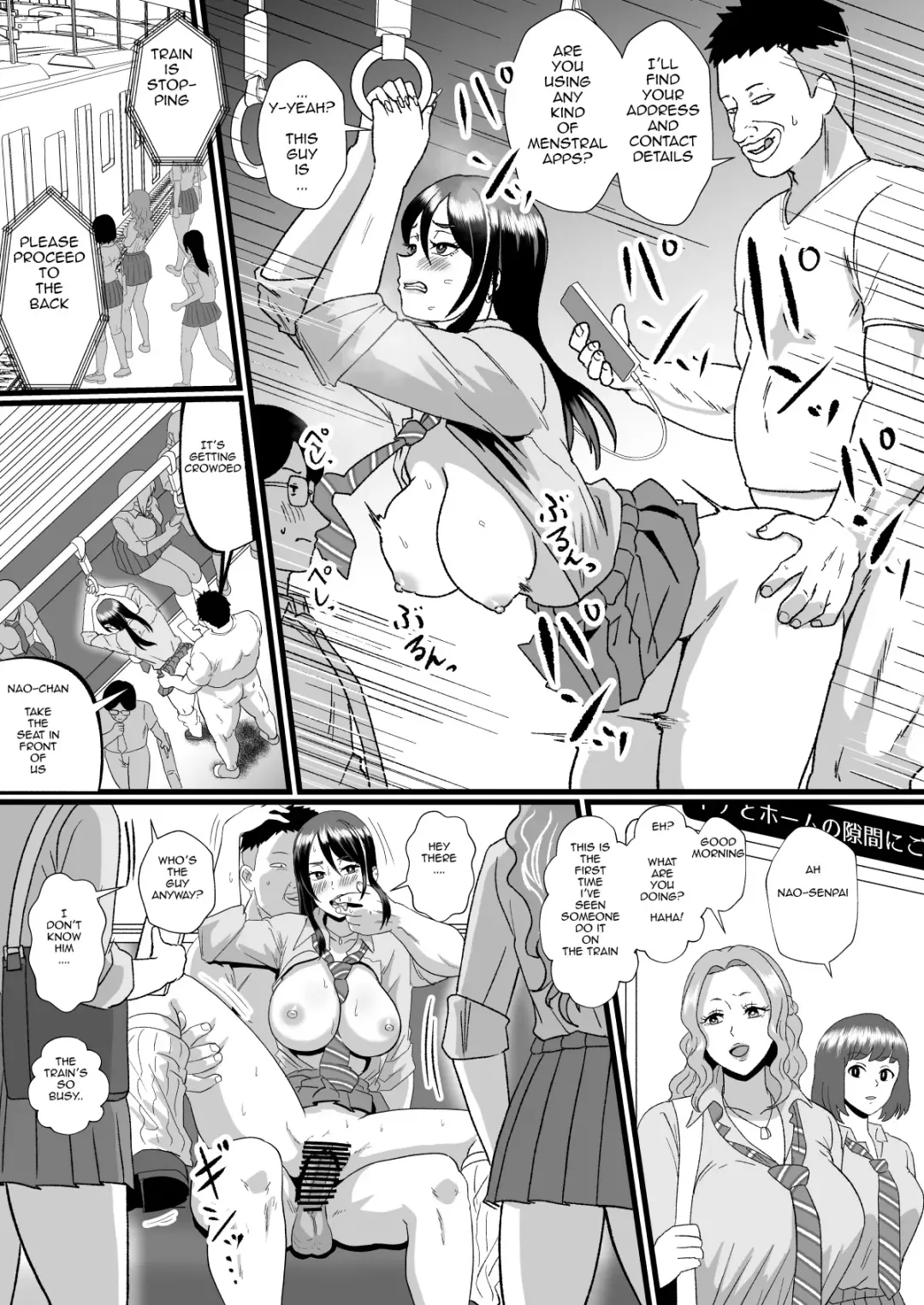 [Protohotel] Tsuugaku Densha ni Arawareta Ninshiki Kaihen Oji-san | The Perception-altering Man Who Appeared On The School Train Fhentai - Page 28