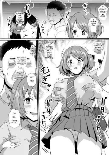 [Protohotel] Tsuugaku Densha ni Arawareta Ninshiki Kaihen Oji-san | The Perception-altering Man Who Appeared On The School Train Fhentai - Page 3