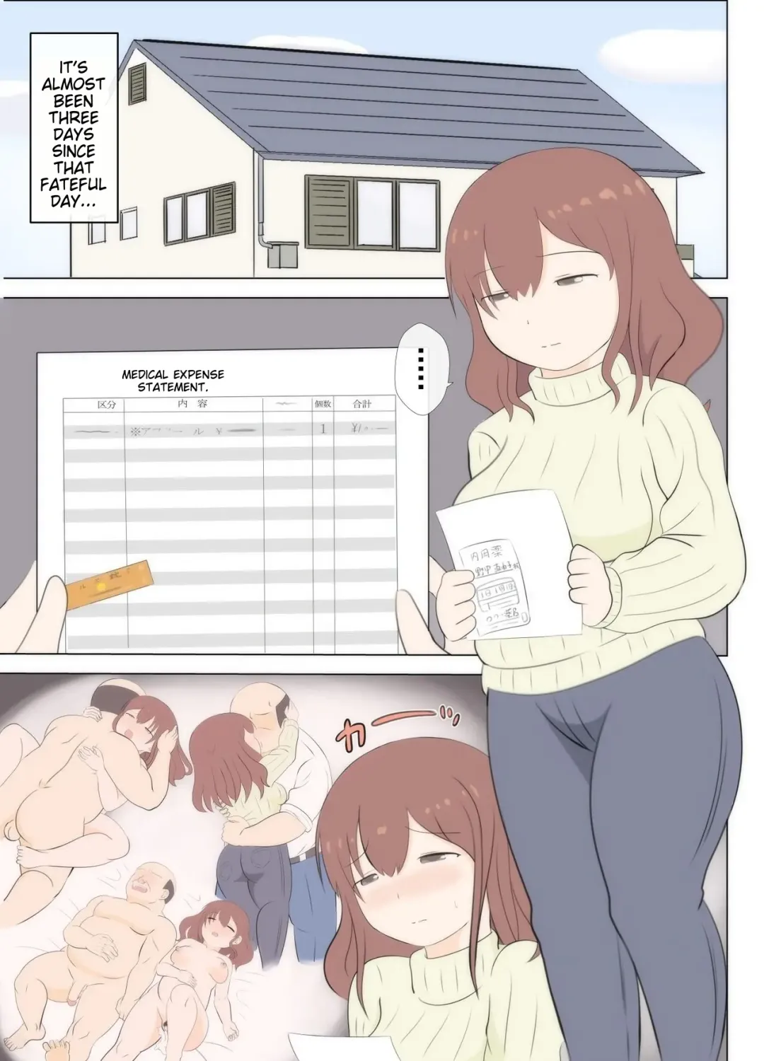 Haha no Hatsukoi wa Oji-san desu. 2 | Mom and Uncle's Affair, Chapter Two Fhentai - Page 5