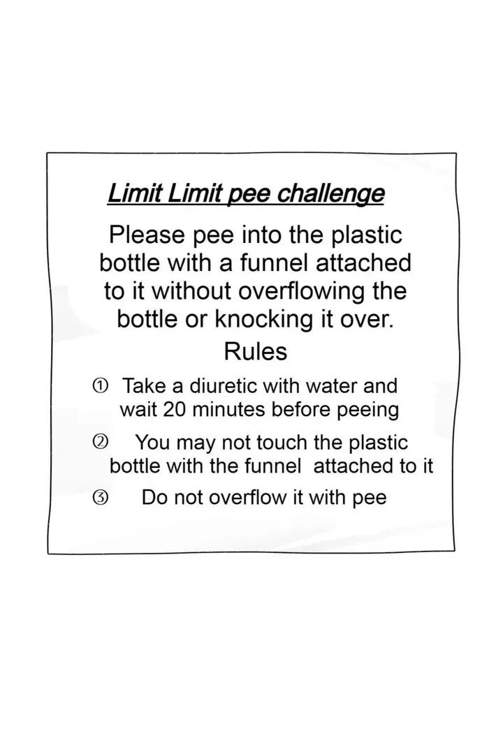 [Cocomachi] Limit Limit Pee Challenge Fhentai - Page 1
