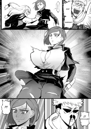 Queen of Curses Ryomen "Kugisaki" Sukuna vs Itadori Yuji Fhentai - Page 3