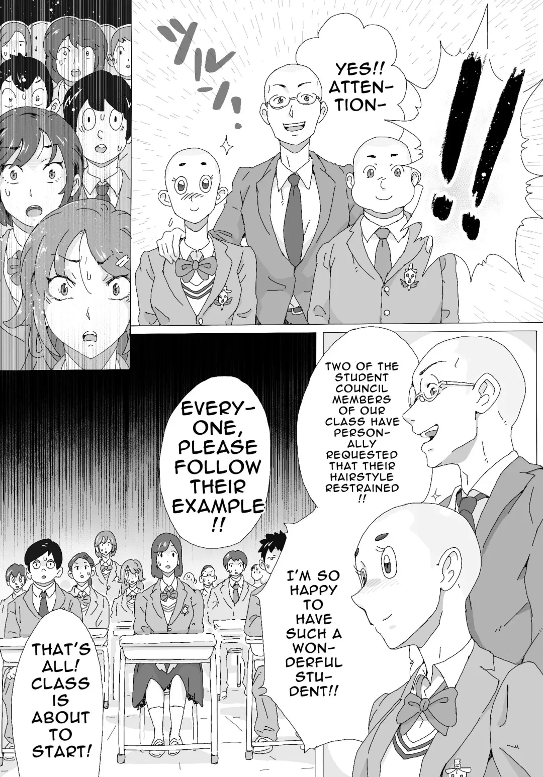 Moukon Lockdown | Hair Root Lockdown Fhentai - Page 6