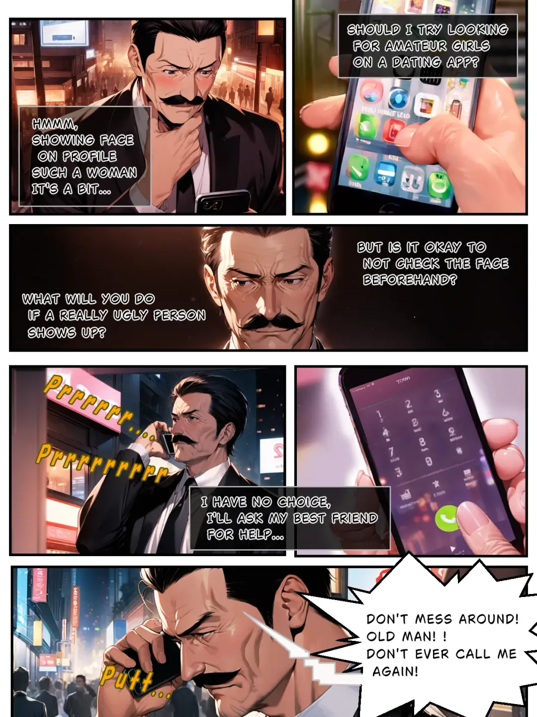 Prostitute gets punished by old man Fhentai - Page 8