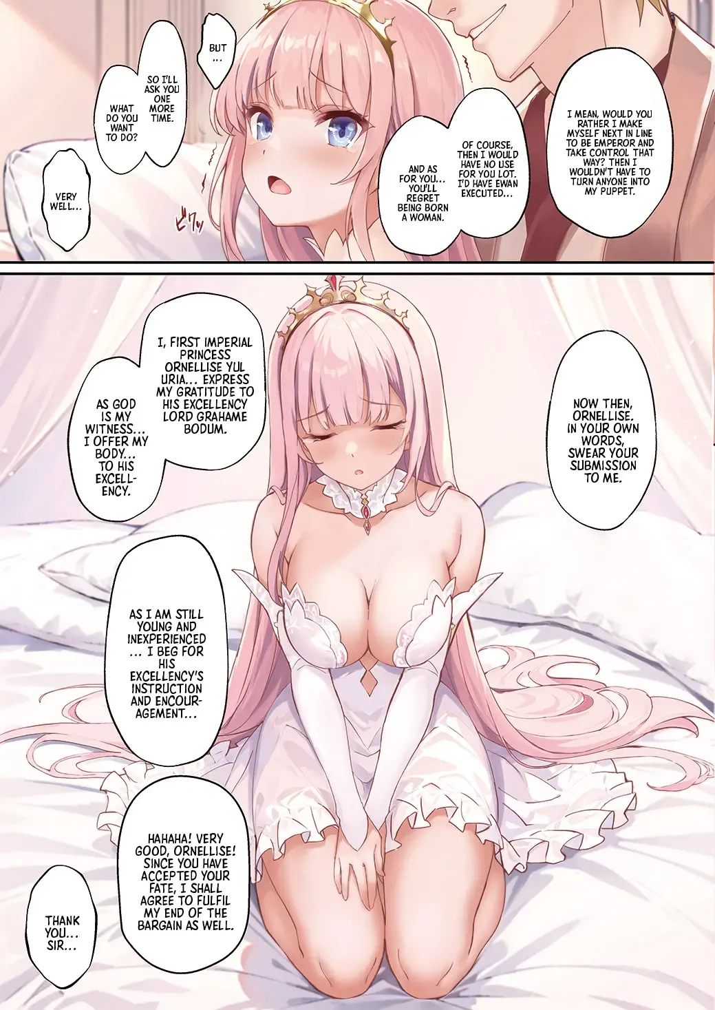 [Koga Nozomu - Shinokawa Arumi] Koujo Seifuku | Princess Conquest Fhentai - Page 4
