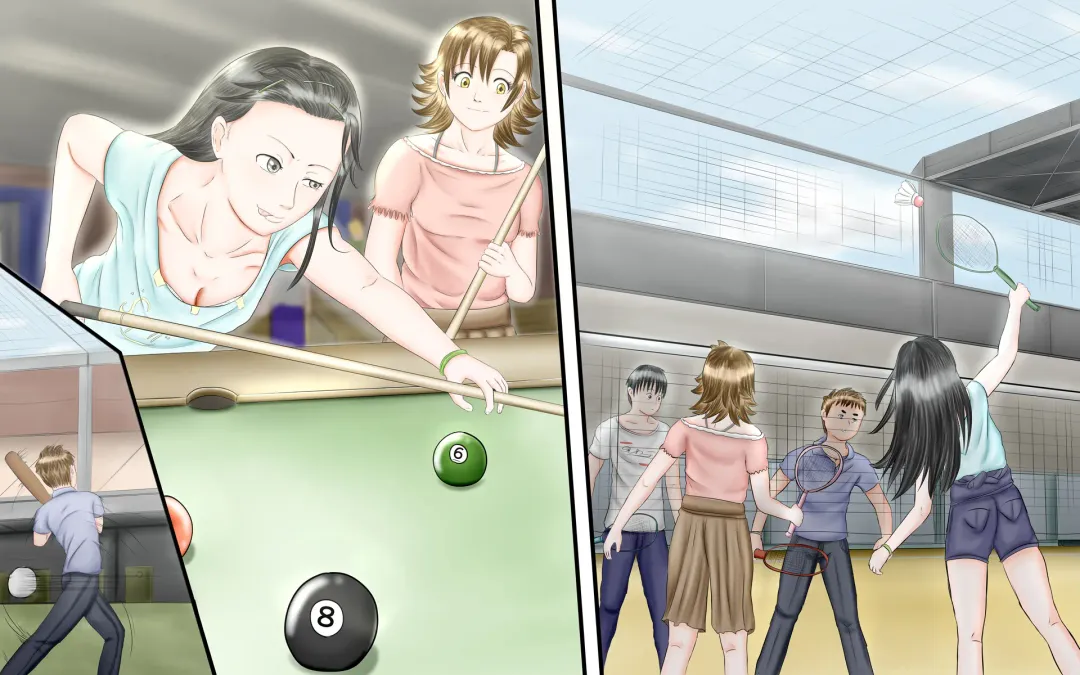 Doukyuusei wa Ashi Fechi Mari Vol.2 Fhentai - Page 27