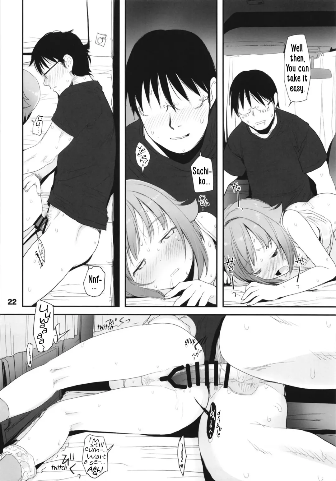 [Sakaki Imasato] Koshimizu Sachiko to Iku, Kinkyuu Shukkin Shachuuhaku no Tabi | Going on An Emergency Car Camping Trip with Sachiko Koshimizu Fhentai - Page 22