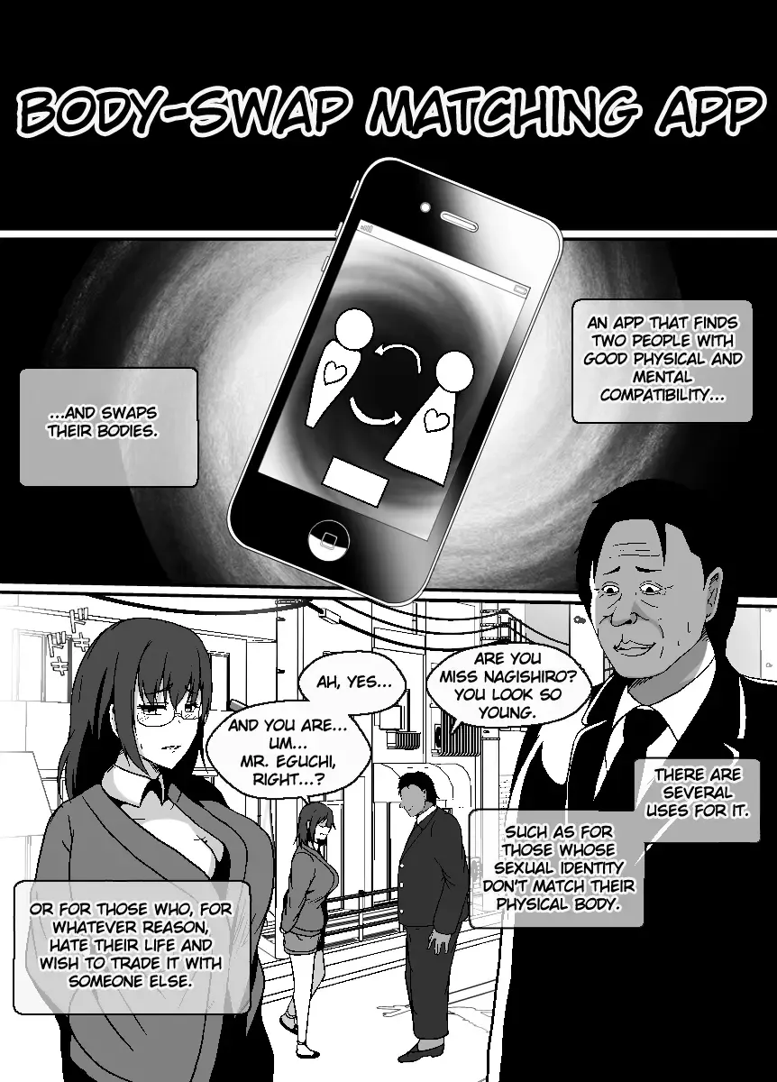 [Shimakawa] Karada Koukan Matching Appli | The Body-Swap Matching App Fhentai - Page 2