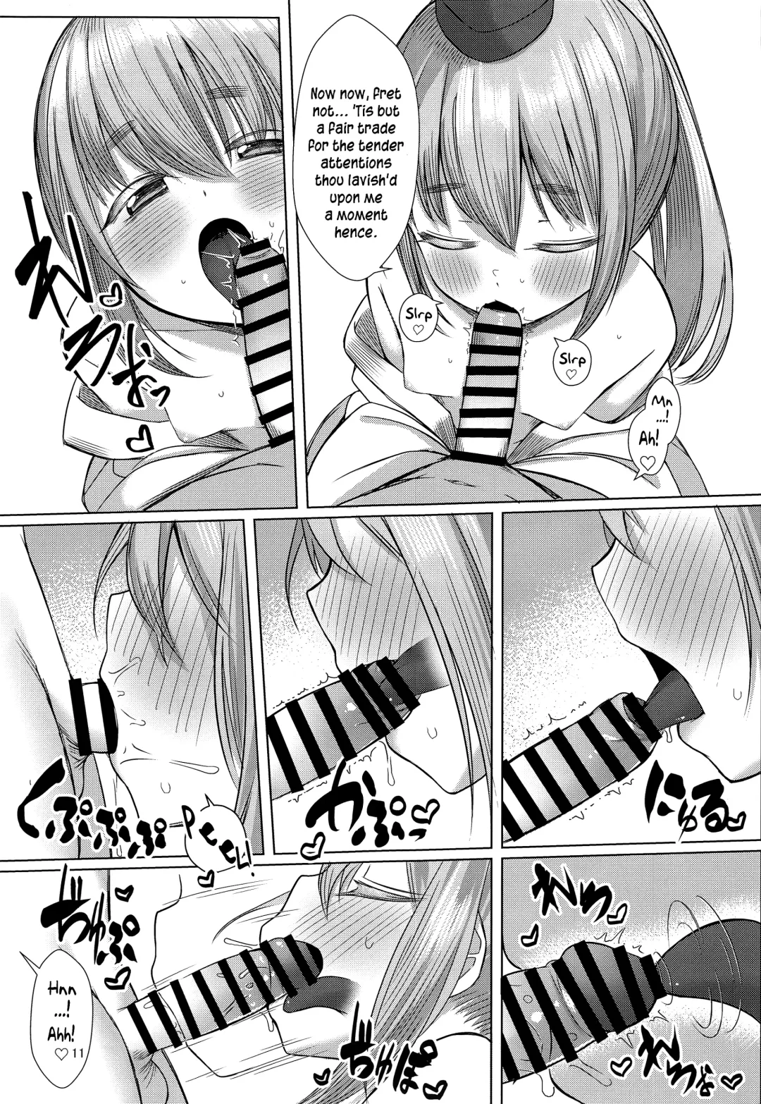 [Momendoufu] Onushi ni Onna o Oshiete Yarou | A Lesson in Ladies, For Thee From Me Fhentai - Page 10