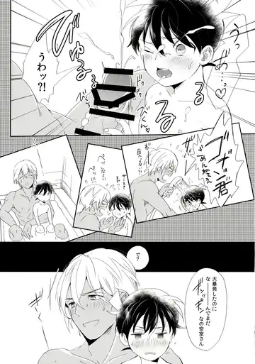 [Ichikani] Conan-kun ga Amuro-san wo YoshiyoShikoshiko Suru Hon Fhentai - Page 14