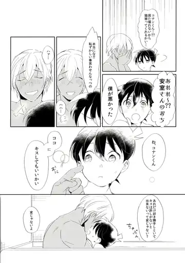 [Ichikani] Conan-kun ga Amuro-san wo YoshiyoShikoshiko Suru Hon Fhentai - Page 15