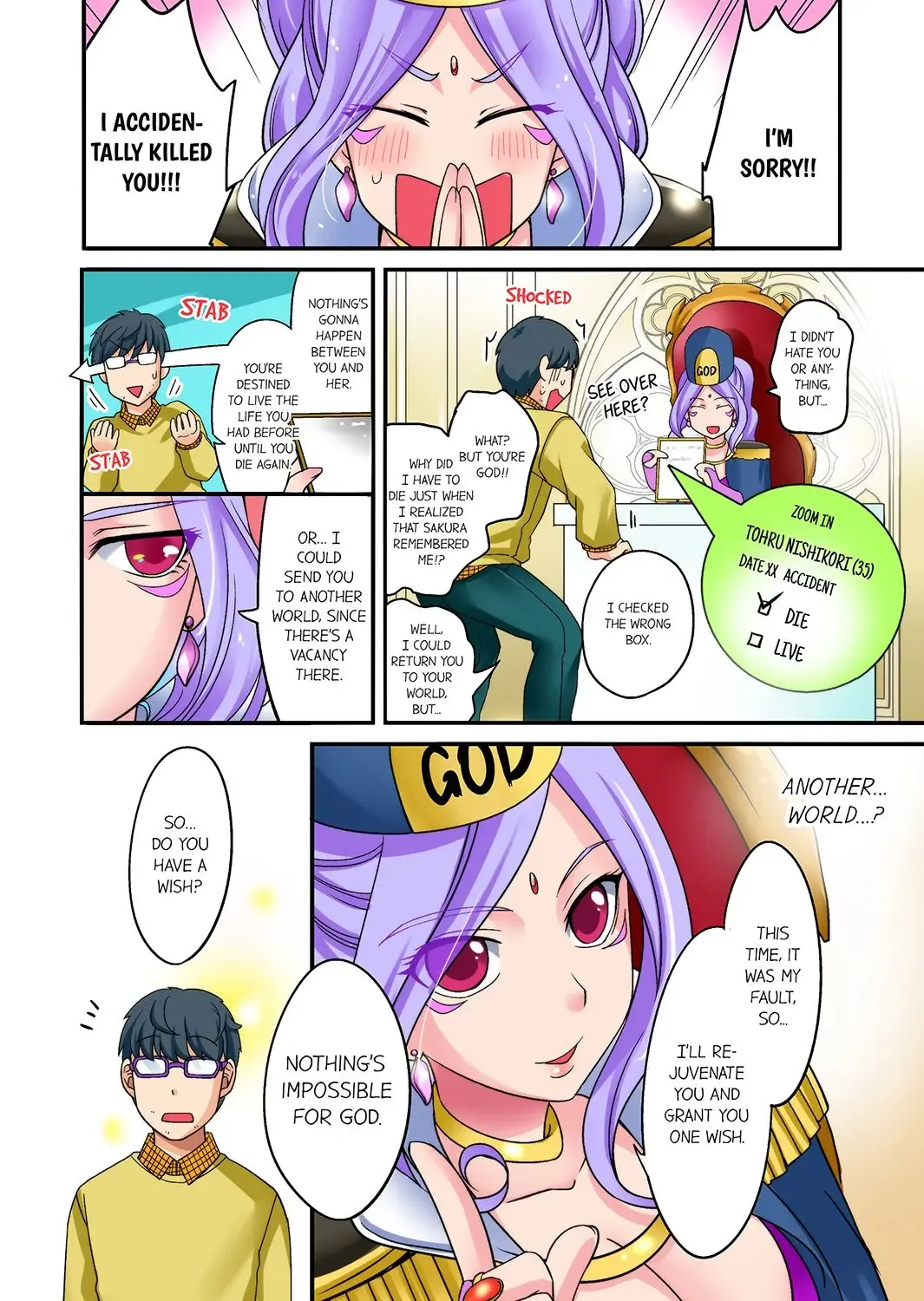 [Megi] Yubi Technique de Zecchou Shichau! - Massage Lv 999 ni Natte Hamemakuri Tensei Life 1 | "I'll Make Them Cum with My Fingering!" A New Life Where I Can Fuck With A Lv999 Massage 1 Fhentai - Page 6