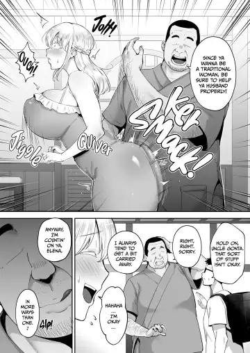 [Gagarin Kichi] Cuckolded Busty Blonde Wife Elena Fhentai - Page 5