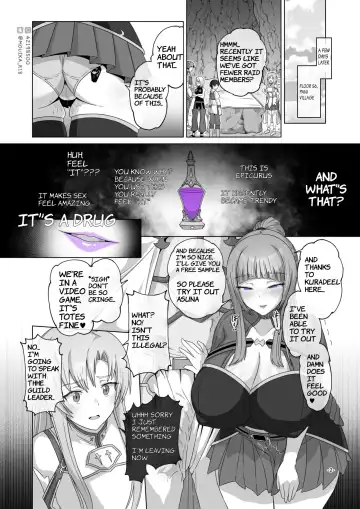 [Mouika] SAO Primrose Path EP1 Epicurus Drug Fhentai - Page 2