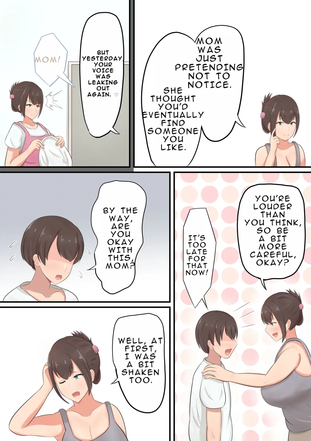 [Shirakumo Zen] Oiwai ni Okaa-san ga Fudeoroshi Shite Kureta Hanashi Fhentai - Page 6