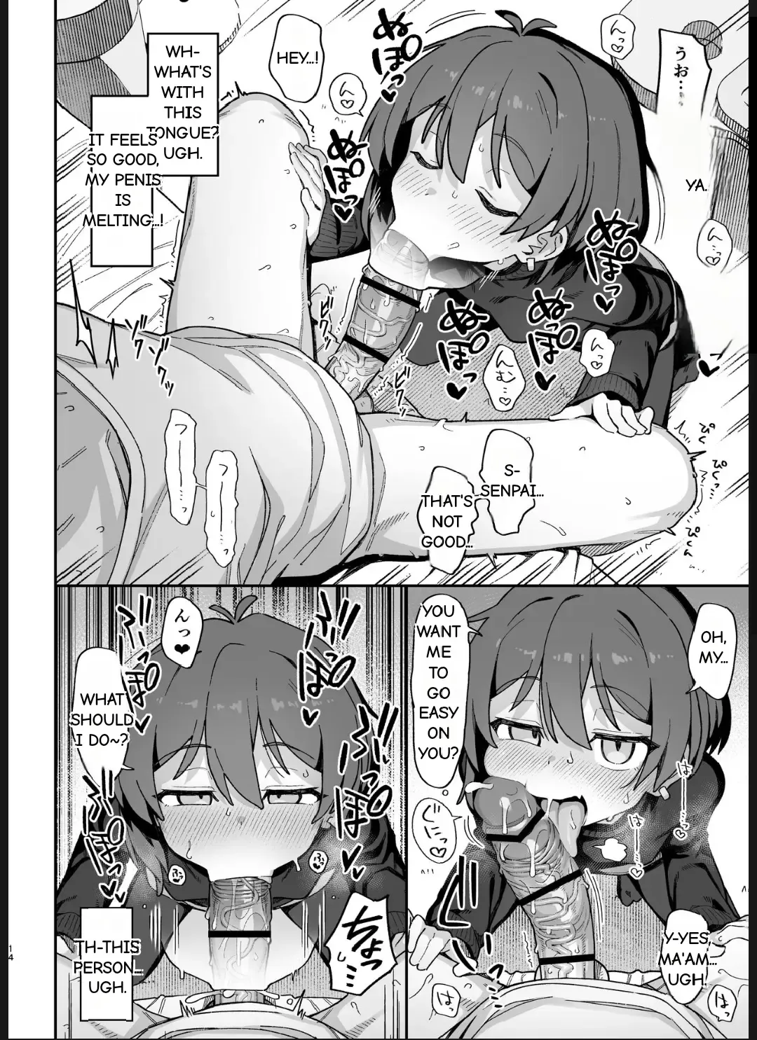 [Wagashi] Onozuka-Senpai Is A Naughty Person! Fhentai - Page 14