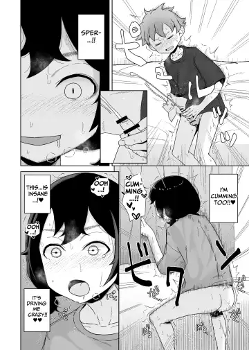 [Hagger] Onanie Izon Jidaraku Joshi wa Shounen no Onanie o Nozokimisuru. | A Masturbation Addicted Slob Girl Peeps on a Boy Jerking Off. Fhentai - Page 18