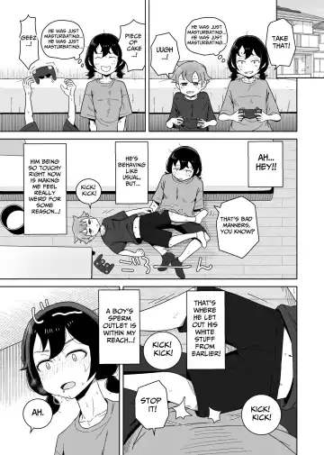 [Hagger] Onanie Izon Jidaraku Joshi wa Shounen no Onanie o Nozokimisuru. | A Masturbation Addicted Slob Girl Peeps on a Boy Jerking Off. Fhentai - Page 21