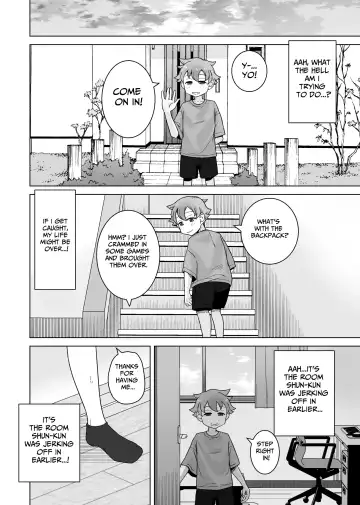 [Hagger] Onanie Izon Jidaraku Joshi wa Shounen no Onanie o Nozokimisuru. | A Masturbation Addicted Slob Girl Peeps on a Boy Jerking Off. Fhentai - Page 32