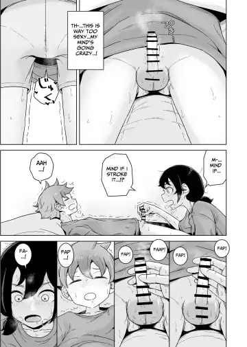 [Hagger] Onanie Izon Jidaraku Joshi wa Shounen no Onanie o Nozokimisuru. | A Masturbation Addicted Slob Girl Peeps on a Boy Jerking Off. Fhentai - Page 41