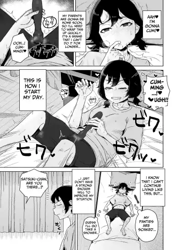 [Hagger] Onanie Izon Jidaraku Joshi wa Shounen no Onanie o Nozokimisuru. | A Masturbation Addicted Slob Girl Peeps on a Boy Jerking Off. Fhentai - Page 5